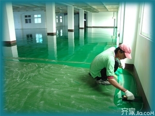 自流平地坪漆涂裝工程 施工流程與關(guān)鍵技術(shù)解析