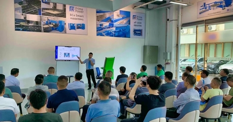 現(xiàn)場回顧 | 更高質量、更高效率的鈑金加工解決方案技術交流