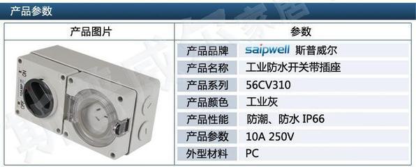 澳式防水工業(yè)插座 工礦環(huán)境中不可替代的PC電源選擇